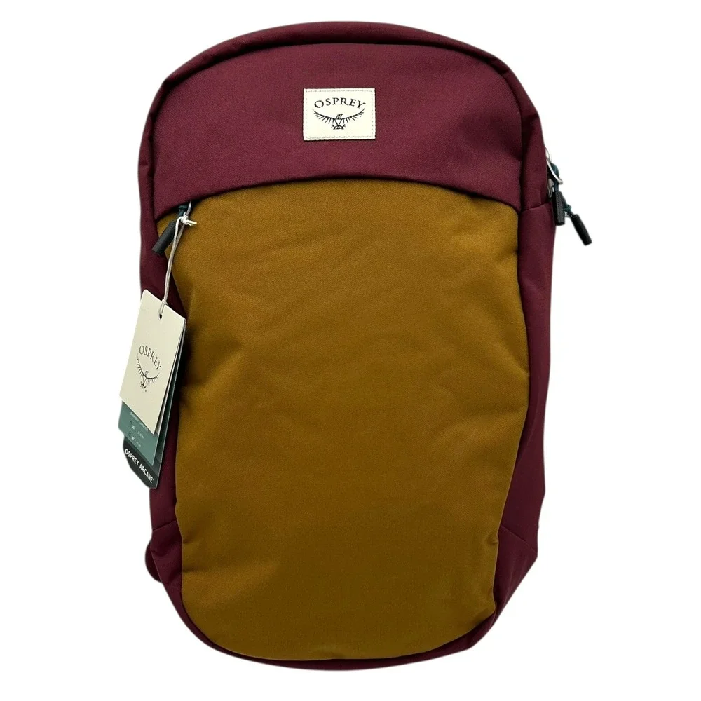 Osprey Arcane 20L Backpack Burgundy-Brown (18H x 12W x 8D) 16